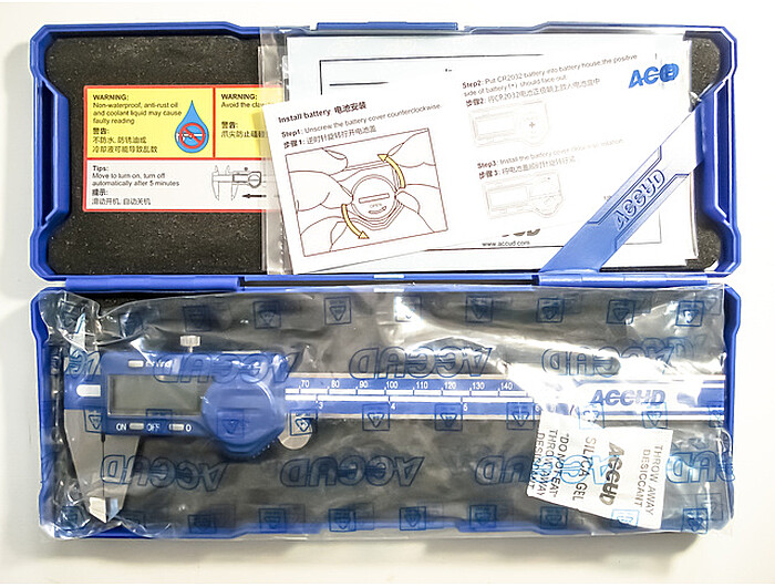 Штангенциркуль цифровой (0-150мм) 111-006-12