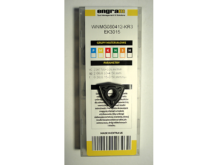 Пластина WNMG080412-KR3 EK3015