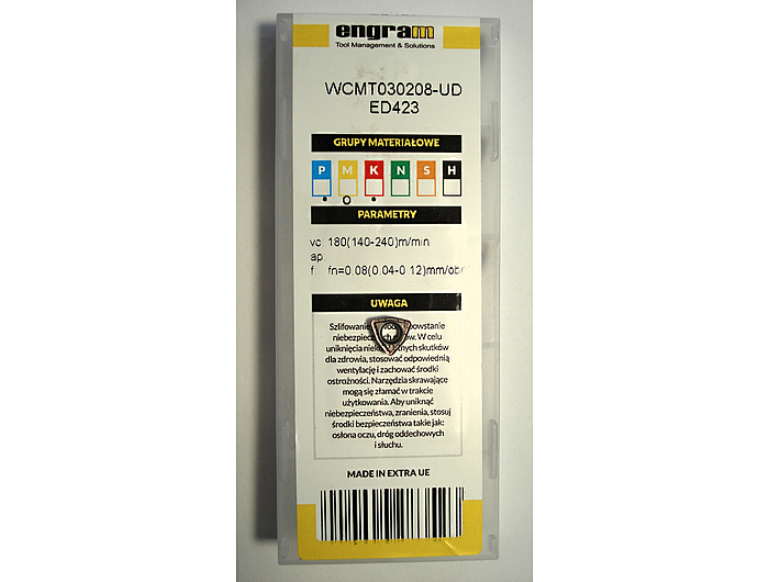 Пластина WCMT030208-UD ED423