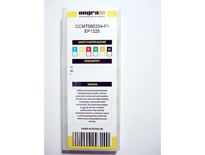 Пластина CCMT060204-F1 EP1325
