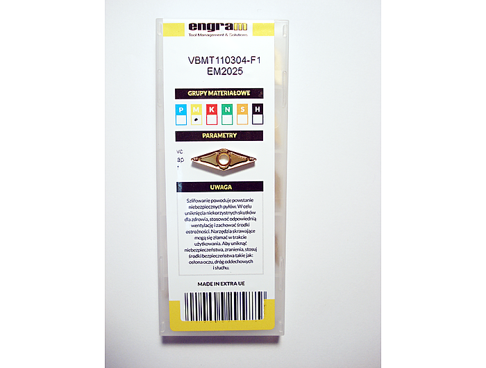 Пластина VBMT110304-F1 EM2025
