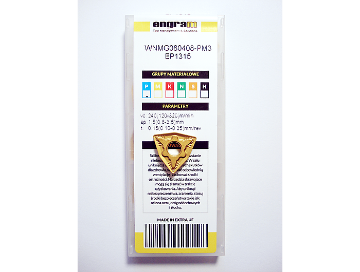Пластина WNMG080408-PM3 EP1315