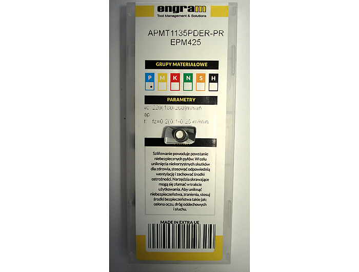 Пластина APMT1135PDER-PR EPM425