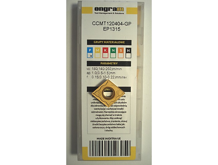 Пластина CCMT060202-GP EP1315