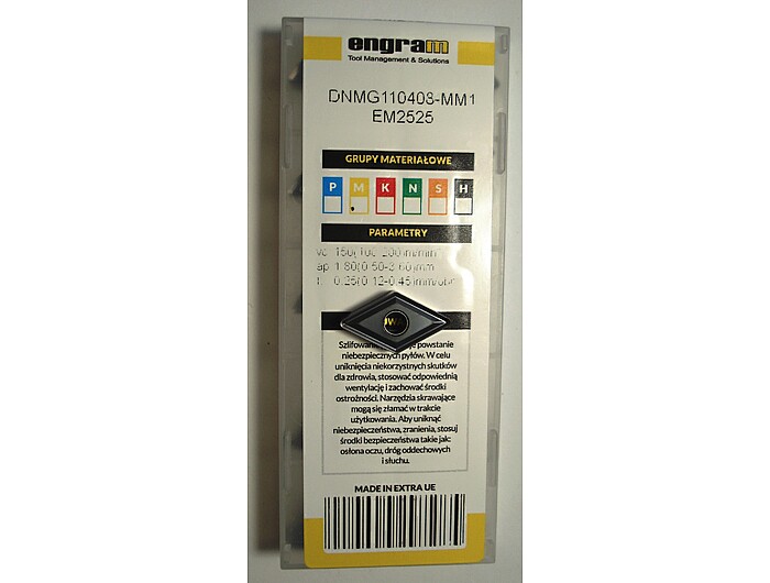 Пластина DNMG110408-MM1 EM2525