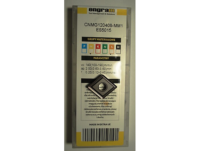 Пластина CNMG120408-MM1 ES5015