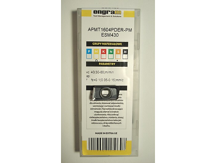 Пластина APMT1604PDER-PM ESM430