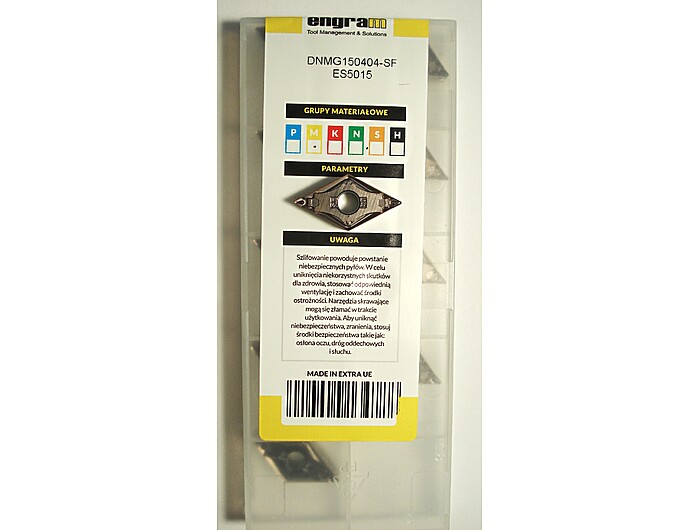 Пластина DNMG150404-SF ES5015