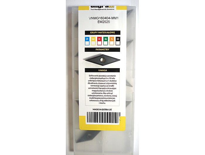 Пластина VNMG160404-MM1 EM2525
