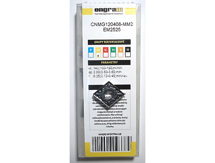 Пластина CNMG120408-MM2 EM2525