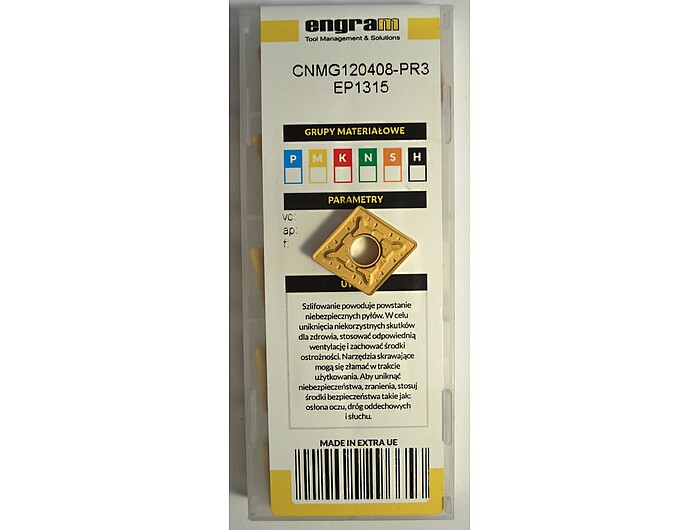 Пластина CNMG120408-PR3 EP1315