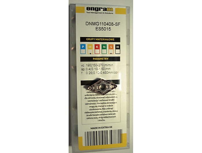 Пластина DNMG110408-SF ES5015