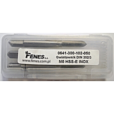 Мітчик ручний компл. DIN 352/3 M5 INOX HSS-E