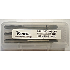 Мітчик ручний компл. DIN 352/3 M6 INOX HSS-E