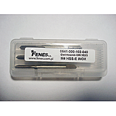 Метчик ручной компл. DIN 352/3 M4 INOX HSS-E