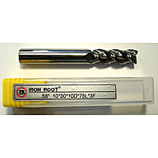 Фреза по алюмінію D10*30*10D*75L*3F