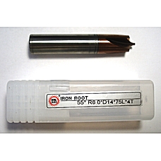 Фреза конечная R6.0*D14*75L*4T HRC55
