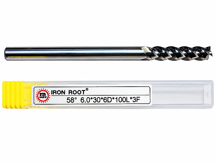 Фреза по алюмінію D6.0*30*6D*100L*3F AL HRC58