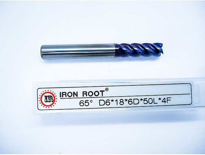 Фреза концевая D6*18*6D*50L*4F TiALN 65HRC