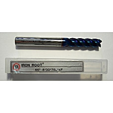 Фреза кінцева D8*30*8D*75L*4F TiALN 65HRC