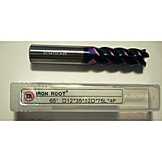 Фреза кінцева D12*35*12D*75L*4F TiALN 65HRC