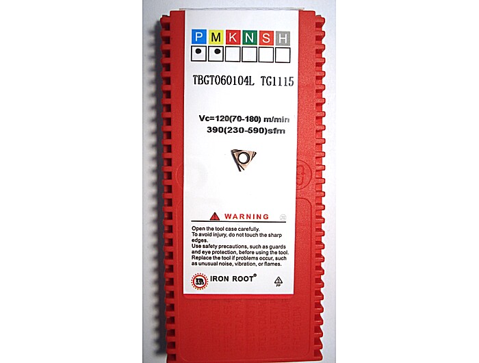 Пластина TBGT060104L TG1115