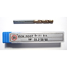 Сверло т/с D3.3*25*50