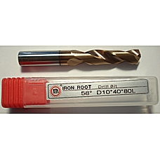 Сверло т/с D10.0*40*80