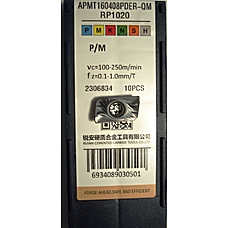 Пластина APMT160408PDER-QM-RP1020