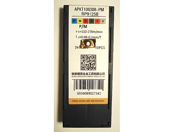 Пластина APKT100308-PM-RP9125B