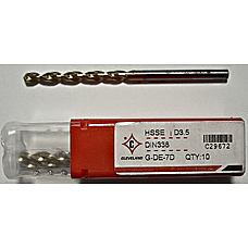 Сверло 3.5 C29672 HSSE DIN338