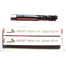 Метчик спиральный SFT M10*1.5 C826247 DIN371 Одно кольцо голубое