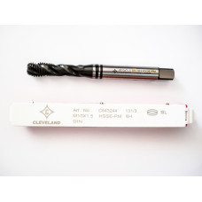Мітчик спіральний SFT M10*1.5 C843244 DIN371 Подвійне кільце чорне