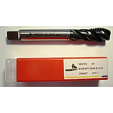 Метчик спиральный SFT M20*2.5 C854887 DIN376 Одно кольцо голубое