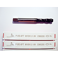 Метчик спиральный SFT M10*1.5 C865293 DIN371 Одно кольцо черное