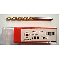Сверло 5.1 C29689 HSSE DIN338