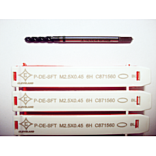 Метчик спиральный SFT M2.5*0.45 C871560 DIN371 Одно кольцо черное