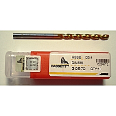 Сверло 3.4 C29671 HSSE DIN338