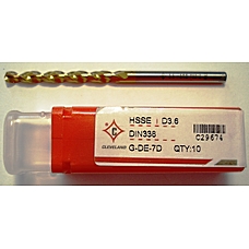 Сверло 3.6 C29674 HSSE DIN338