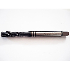 Метчик спиральный SFT M8*1.25 C843243 DIN371 Двойное черное кольцо