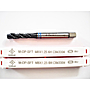 Метчик спиральный SFT M8*1.25 C843304 DIN371 Двойное кольцо голубое