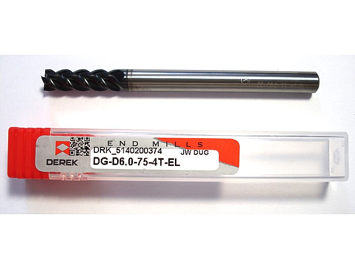 Фреза кінцева DG-D6.0-75-4T-EL