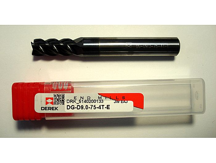 Фреза кінцева DG-D9.0-75-4T-E