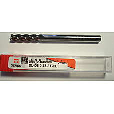 Фреза по алюмінію DL-D6.0-75-3T-EL