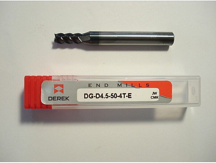 Фреза кінцева DG-D4.5-50-4T-E