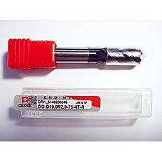 Фреза с угловым радиусом закругления DG-D10.0R2.0-75-4T-R.