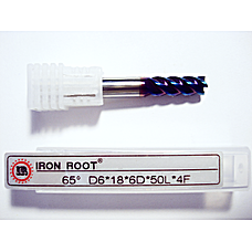 Фреза кінцева D6*18*6D*50L*4F TiALN 65HRC