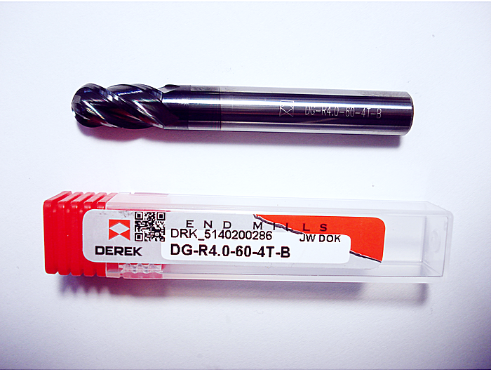 Фреза радиусная DG-R4.0-60-4T-B