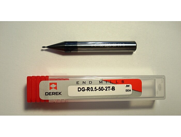 Фреза радіусна DG-R0.5-50-2T-B