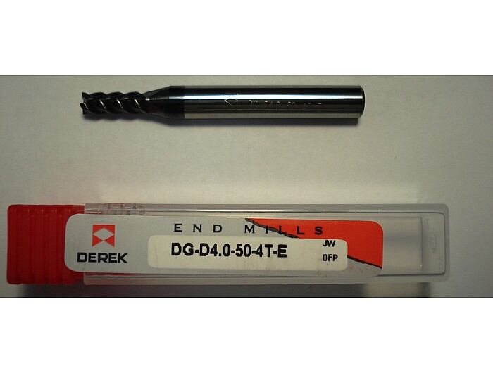 Фреза кінцева DG-D4.0-50-4T-E